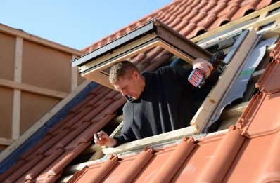 Pose de fenêtres de toit Velux à Mattexey